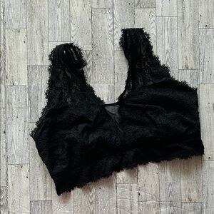 Aerie Black Lace Bralette XXL